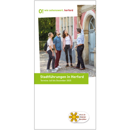 Flyer: Stadtführungen in Herford